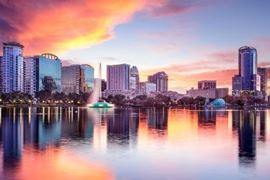 Orlando Sunset Cityscape