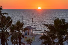 Clearwater Beach at Sunset