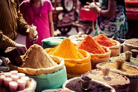 Africa Holidays - Moroccan, Marrakech - Traditional spices and dry fruits