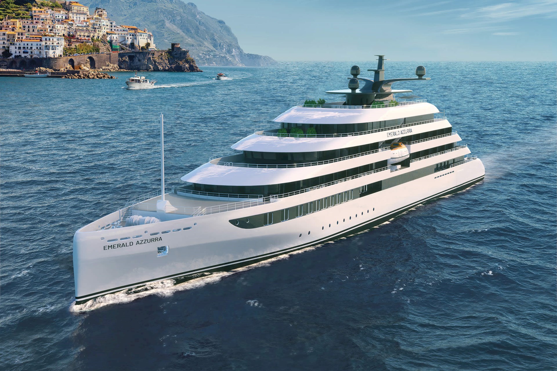 luxury cruise yacht