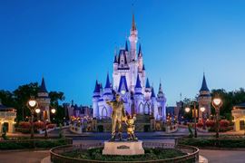 Walt Disney World Park Cinderella Castle