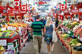 Canada Holidays - New Brunswick - Saint John market