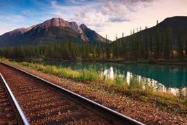 Rocky Mountaineer Railroad Tracks