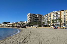 Aguadulce beach seafront view