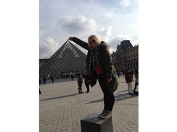 The Louvre - Paris, home to the famous Mona Lisa.